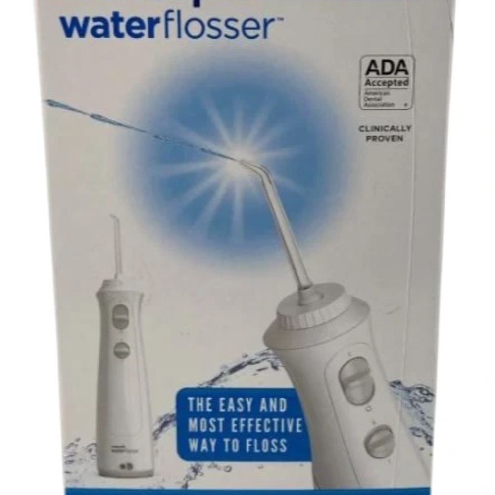 Waterpik Cordless Pearl Water Flosser with Four Replacement Tips